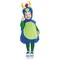 Underwraps Child's Blue and Green Belly Babies Monster Halloween Costume - Size 4T-6T
